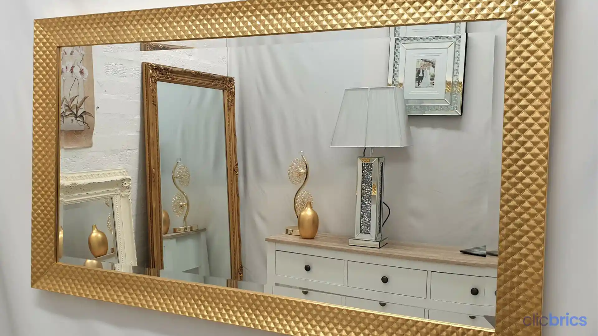 simple mirror frame design